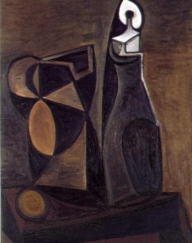 Pablo Picasso : still life with candle